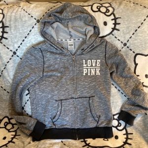 VS PINK Zip Up Hoodie - Women’s Medium